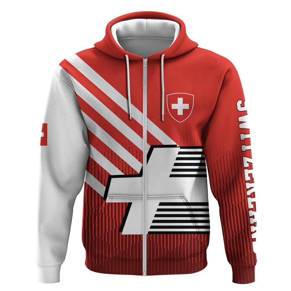 Switzerland Coat of Arms Hoodie Swiss Greek cross