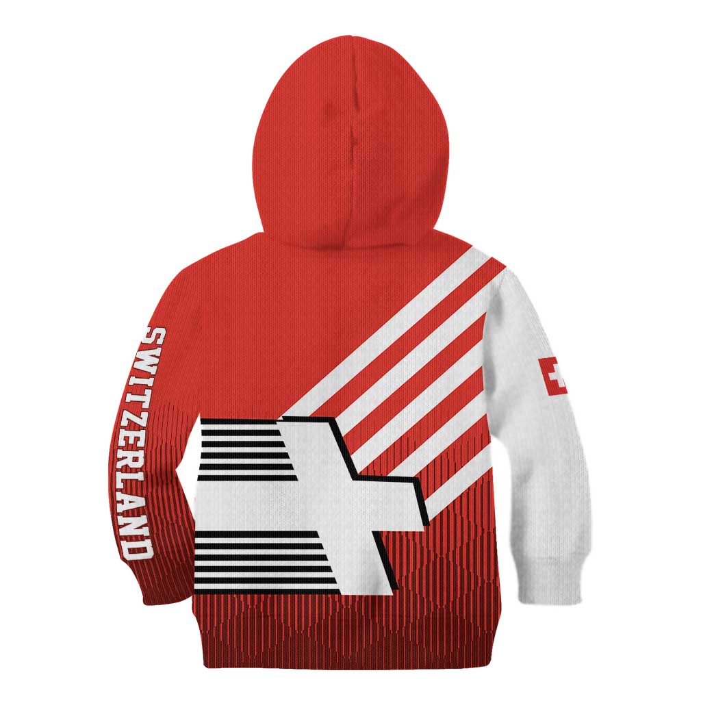 Switzerland Coat of Arms Kid Hoodie Swiss Greek cross