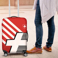Switzerland Coat of Arms Luggage Cover Swiss Greek cross