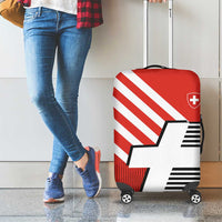 Switzerland Coat of Arms Luggage Cover Swiss Greek cross