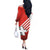 Switzerland Coat of Arms Off The Shoulder Long Sleeve Dress Swiss Greek cross