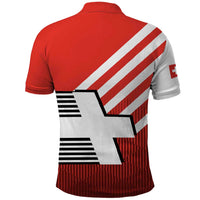 Switzerland Coat of Arms Polo Shirt Swiss Greek cross