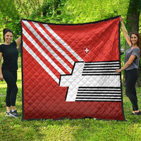 Switzerland Coat of Arms Quilt Swiss Greek cross