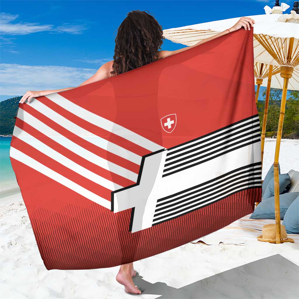 Switzerland Coat of Arms Sarong Swiss Greek cross