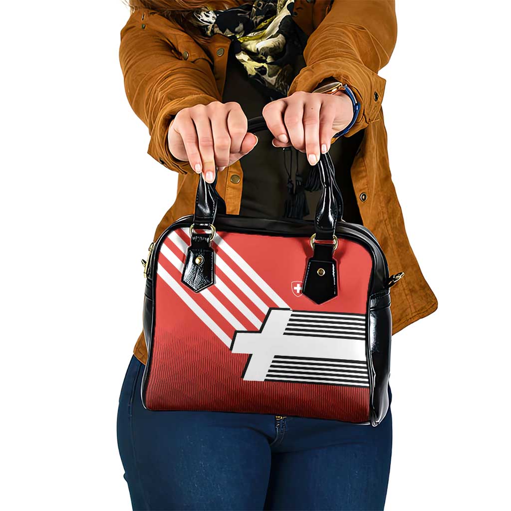 Switzerland Coat of Arms Shoulder Handbag Swiss Greek cross
