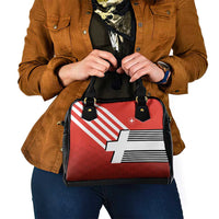Switzerland Coat of Arms Shoulder Handbag Swiss Greek cross