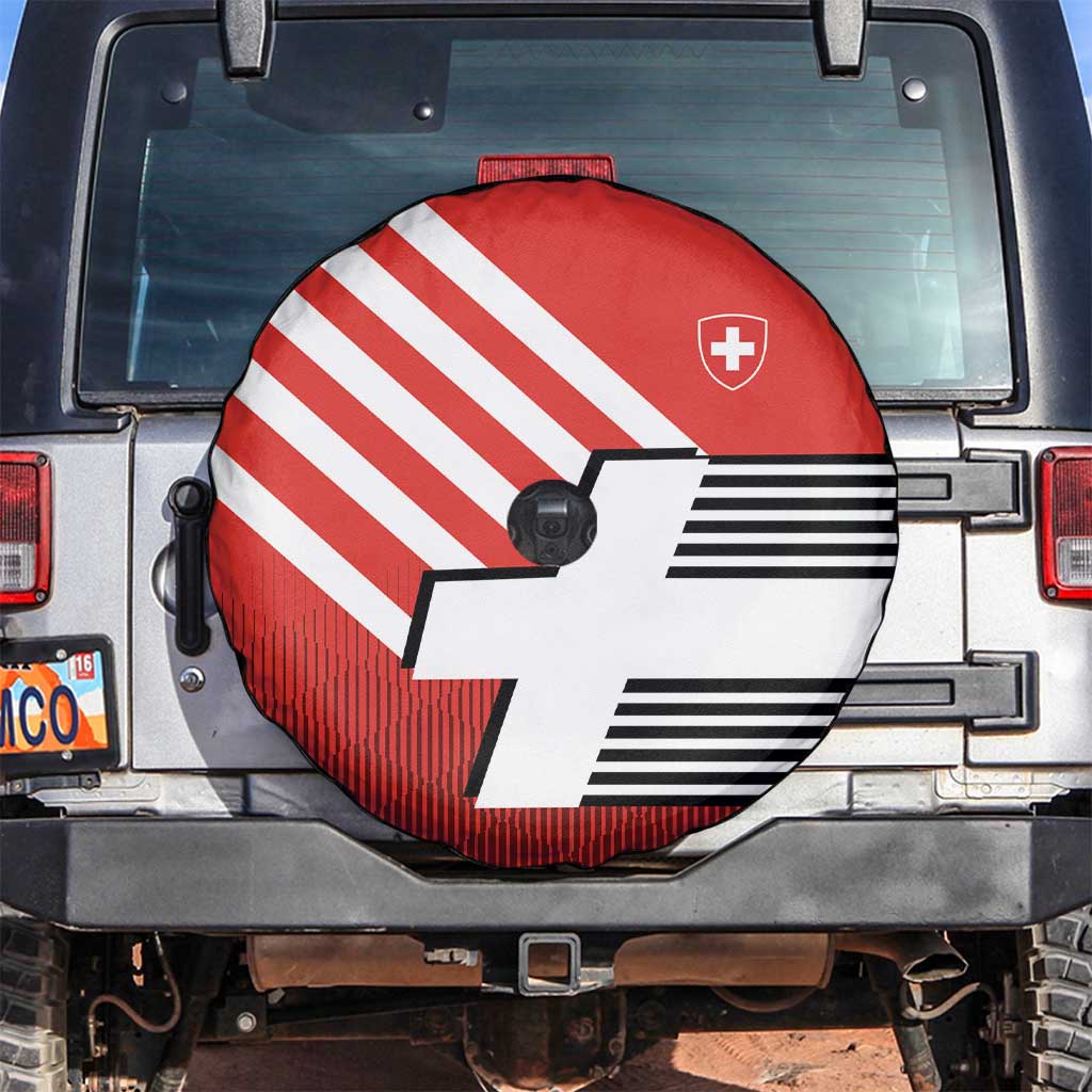 Switzerland Coat of Arms Spare Tire Cover Swiss Greek cross