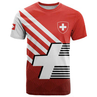 Switzerland Coat of Arms T Shirt Swiss Greek cross