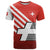 Switzerland Coat of Arms T Shirt Swiss Greek cross