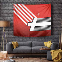 Switzerland Coat of Arms Tapestry Swiss Greek cross