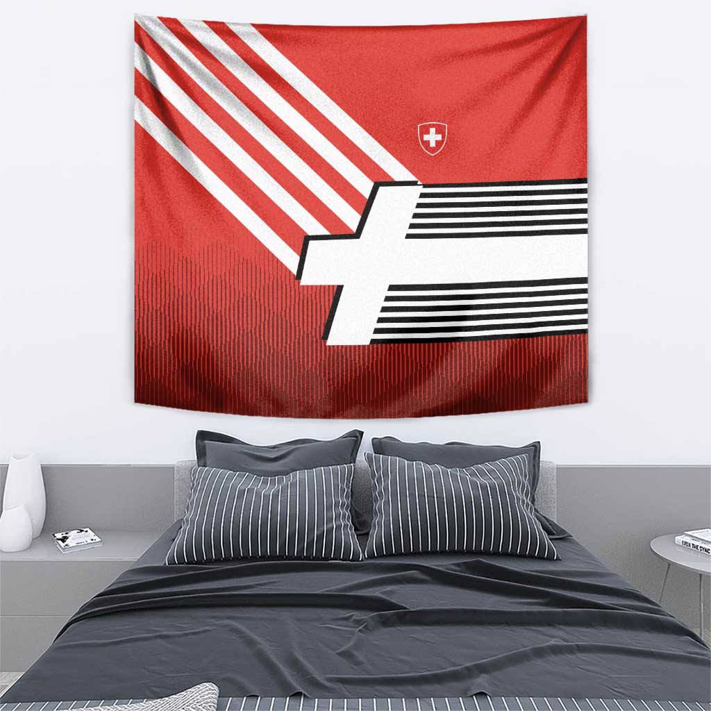 Switzerland Coat of Arms Tapestry Swiss Greek cross