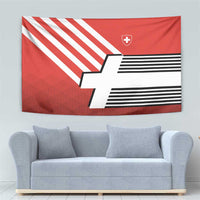 Switzerland Coat of Arms Tapestry Swiss Greek cross