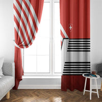 Switzerland Coat of Arms Window Curtain Swiss Greek cross