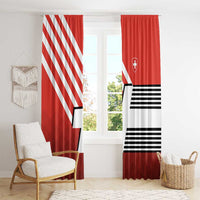 Switzerland Coat of Arms Window Curtain Swiss Greek cross