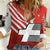 Switzerland Coat of Arms Women Casual Shirt Swiss Greek cross