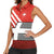 Switzerland Coat of Arms Women Sleeveless Polo Shirt Swiss Greek cross