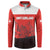 Custom Switzerland Football Button Sweatshirt Swiss Alps