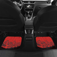 Custom Switzerland Football Car Mats Swiss Alps