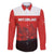 Custom Switzerland Football Family Matching Long Sleeve Bodycon Dress and Hawaiian Shirt Swiss Alps