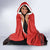 Custom Switzerland Football Hooded Blanket Swiss Alps