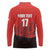 Custom Switzerland Football Long Sleeve Polo Shirt Swiss Alps