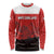 Custom Switzerland Football Long Sleeve Shirt Swiss Alps