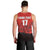Custom Switzerland Football Men Tank Top Swiss Alps