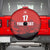 Custom Switzerland Football Spare Tire Cover Swiss Alps