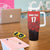 Custom Switzerland Football Tumbler With Handle Swiss Alps