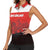 Custom Switzerland Football Women Sleeveless Polo Shirt Swiss Alps