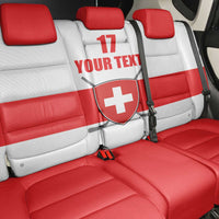 Custom Switzerland Ice Hockey Back Car Seat Cover Come on La Nati