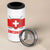 Custom Switzerland Ice Hockey 4 in 1 Can Cooler Tumbler Come on La Nati