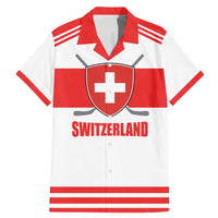 Custom Switzerland Ice Hockey Family Matching Mermaid Dress and Hawaiian Shirt Come on La Nati