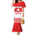 Custom Switzerland Ice Hockey Family Matching Mermaid Dress and Hawaiian Shirt Come on La Nati