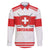 Custom Switzerland Ice Hockey Family Matching Puletasi and Hawaiian Shirt Come on La Nati