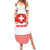 Custom Switzerland Ice Hockey Family Matching Summer Maxi Dress and Hawaiian Shirt Come on La Nati