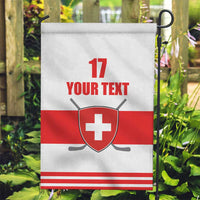 Custom Switzerland Ice Hockey Garden Flag Come on La Nati