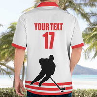 Custom Switzerland Ice Hockey Hawaiian Shirt Come on La Nati