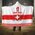 Custom Switzerland Ice Hockey Hooded Blanket Come on La Nati