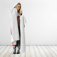 Custom Switzerland Ice Hockey Hooded Blanket Come on La Nati