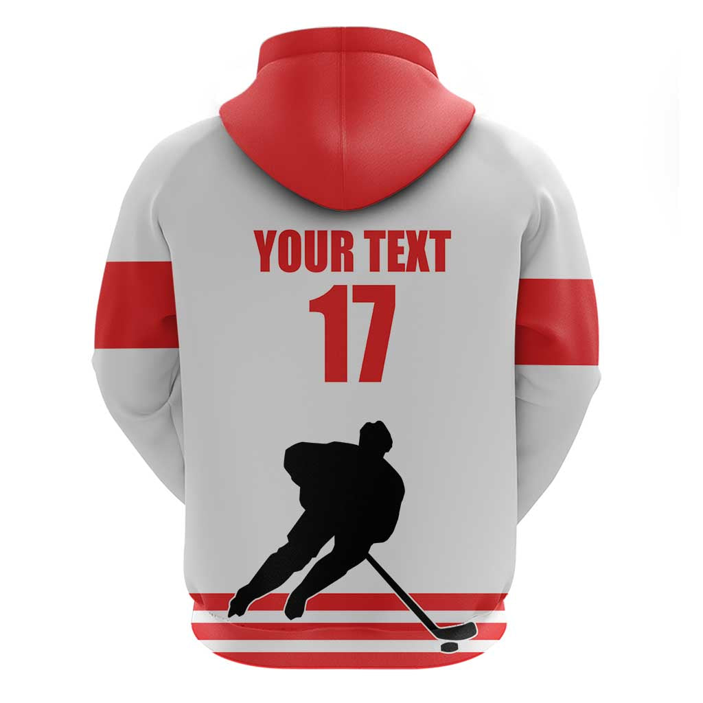 Custom Switzerland Ice Hockey Hoodie Come on La Nati