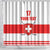 Custom Switzerland Ice Hockey Shower Curtain Come on La Nati
