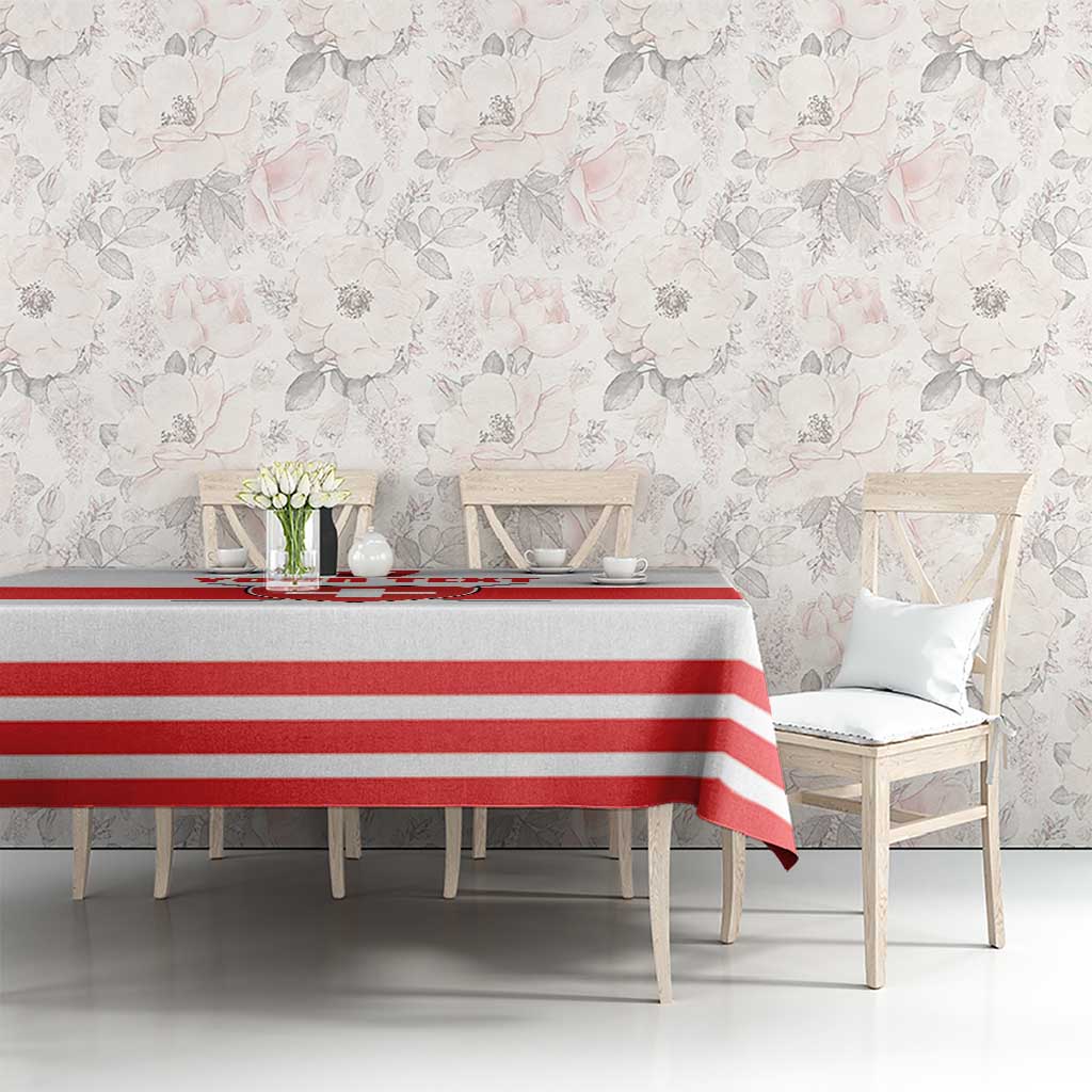 Custom Switzerland Ice Hockey Tablecloth Come on La Nati