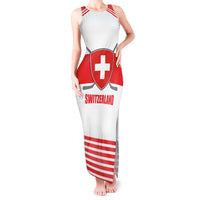 Custom Switzerland Ice Hockey Tank Maxi Dress Come on La Nati