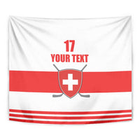 Custom Switzerland Ice Hockey Tapestry Come on La Nati