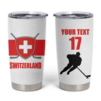 Custom Switzerland Ice Hockey Tumbler Cup Come on La Nati