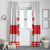 Custom Switzerland Ice Hockey Window Curtain Come on La Nati