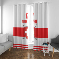 Custom Switzerland Ice Hockey Window Curtain Come on La Nati