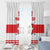 Custom Switzerland Ice Hockey Window Curtain Come on La Nati