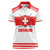 Custom Switzerland Ice Hockey Women Polo Shirt Come on La Nati